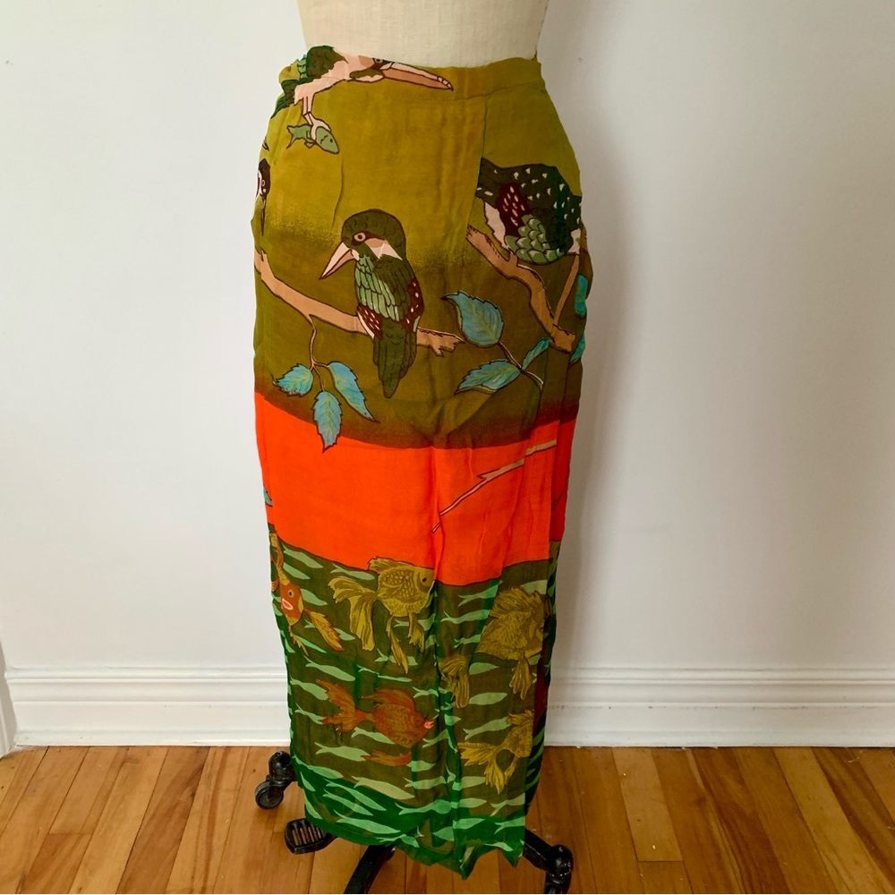 Gianfranco-Lotti Italy Wrap Skirt